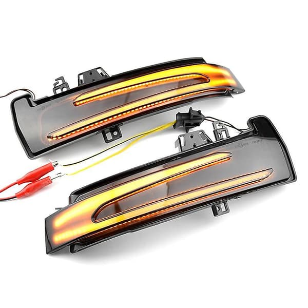 Dynamiske LED-sidespejlsblinklys til W204 W176 W212 CLA C E S GLA Cl