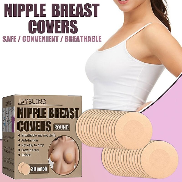 30 kpl Naisten kertakäyttöiset rintaliivit nänninsuojat kuitukangas rintalappu rintatarrat