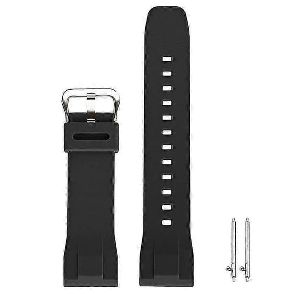 24MM rem til Casio PROTREK PRG-650 PRG-600Y PRW-6600 GA2000 urrem Black