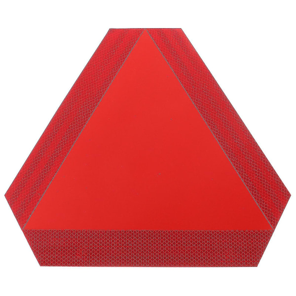 Slow Moving Vehicle Safety Sign With Reflector Triangle Sign Reflective Board