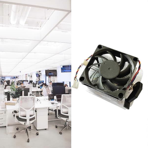 CPU Luftkøler CPU Radiator til AMD AM2 AM3 AM4 Køleventilator Lydløs CPU VentilatorCJY