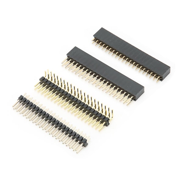 Pin Header 40pin For Raspberry Pi Zero W Tilbehør Datamaskin Breadboard-kontakt