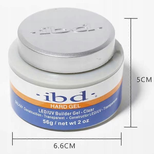 Ibd Hard Builder Gel Led / Uv Kirkas 56gCJY clear