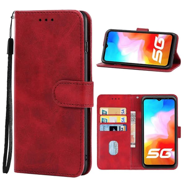 Läderfodral för Ulefone Armor 12 5G / 12S, CJY Red