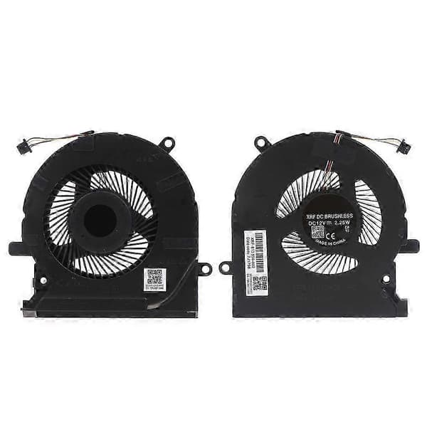 HP Omen 15-EK/EN Laptop CPU GPU Radiator DC 12V 0.5A 4-Pin 4-Wire