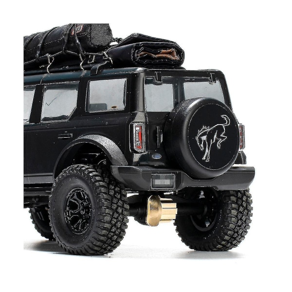 2 st Brass Fram- och Bakaxelskydd 9787 för Trx4m -4m 1/18 RC Crawler Bil Uppgraderingsdelar Tillbehör