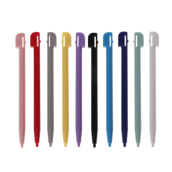til Touch Screen Stylus Pen Plastik til NDSL 3DS XL til NDS til DS Lite DSL 10 stk Black