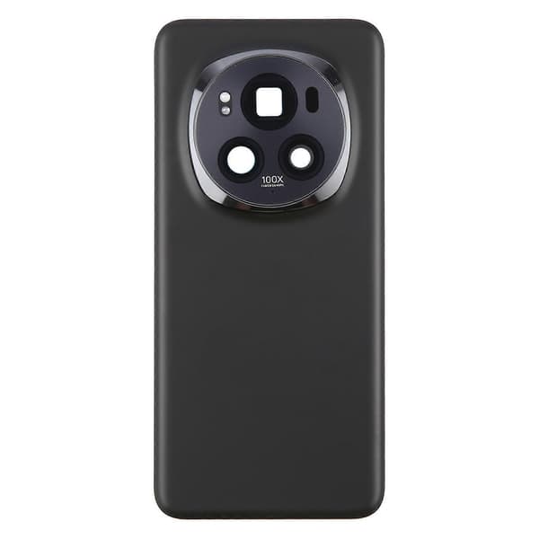 Bakdeksel til Honor Magic6 Pro med kameralinsebeskyttelse Black
