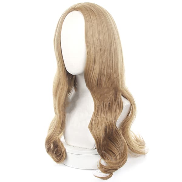 M3GAN Cosplay Peruker 60cm Långt Hår Syntetiska Rollspel Peruker, CJY