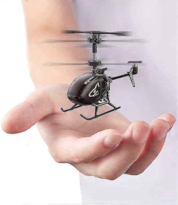 Minihelikopter, Super Liten RC-Helikopter Inomhusflygplan med Höjdhållning