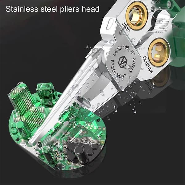 Wire Stripper Stripping Tool with Non-Slip Comfort Grip for Stripping Thin Wires CJY 7 in One