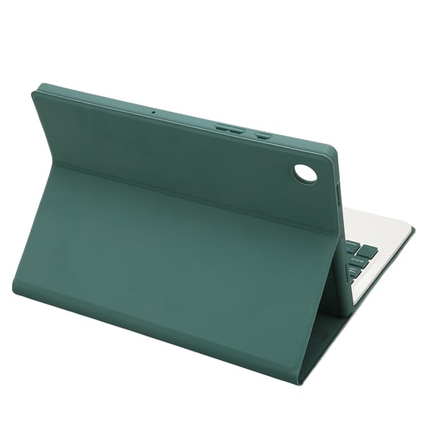 Keyboard Case for Galaxy Tab A8 10.5in 2022 Detachable Wireless Bluetooth Keyboard TPU Case Dark Green with Touchpad