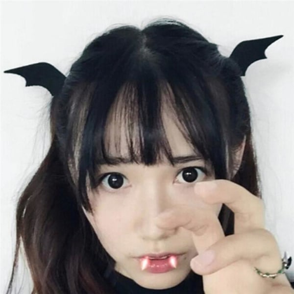 Devil Wings Bat Wings Hair Clip Cosplay Halloween Dress-up kostume tilbehør