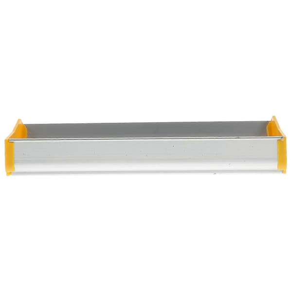 Metall DIY silketrykk Scoop Silk Screen Emulsjonsbelegger Emulsjon Scoop Screen Startsett Silver 23X6.7cm