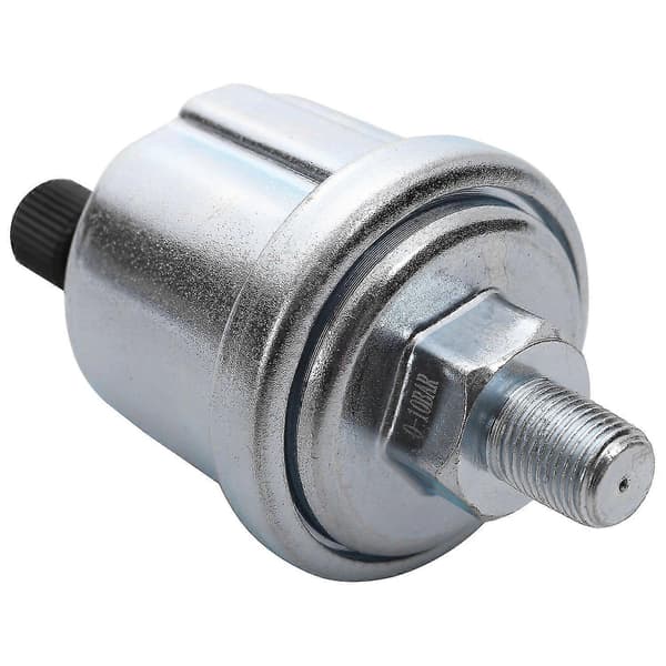 Universal Vdo Oljetrykksensor 0 til 10 Bar 1/8 Npt - Generator Del Silver