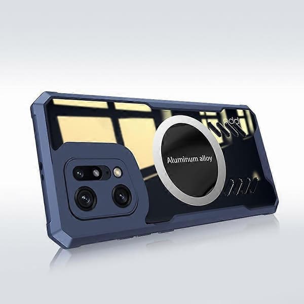 Til Oppo Find X5 Pro Telefoncover Multicolor Blue