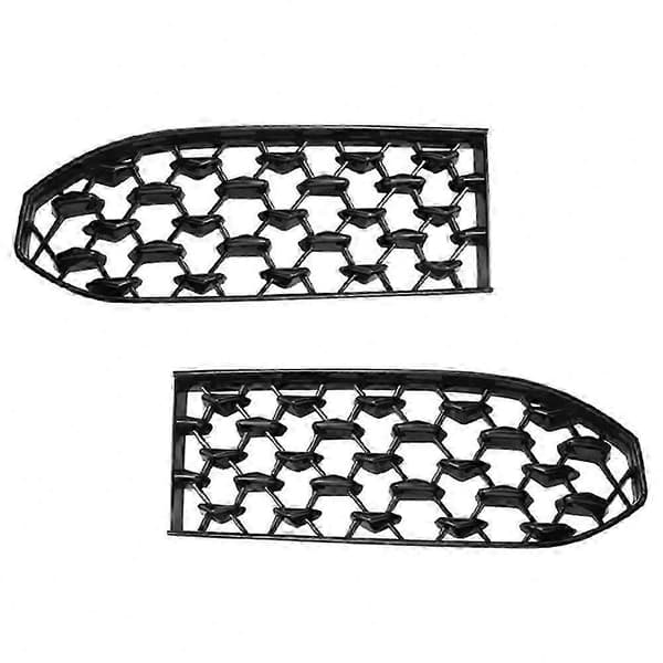 Frontfangergrilldeksel for CX-30 2020-2021 Nedre frontdekorasjonstilbehør Black