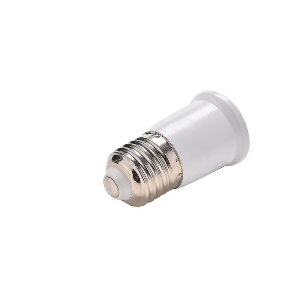 E27 Till E27 Förlängningssockel Sockel Clf Led Glödlampa Lamp Adapter Converter