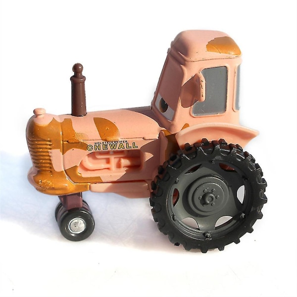 Pixar Cars Kvie Tipping Traktor Legetøjsbil Diecast Filmkarakter Køretøjer Model Samlerlegetøj Sjove gaver til børn Drenge Piger