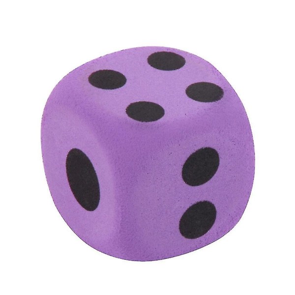 2023 New Foam Dice Large 3.8cm Educational Fun Dice, For Games, Math Teaching, Classroom Prize, Party Favor Gifts, For Kids