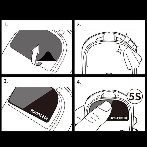 1 sæt til DeathAdder V3 Pro Glas Mus Skøjter Mus Sæt Buede Kanter Musefødder
