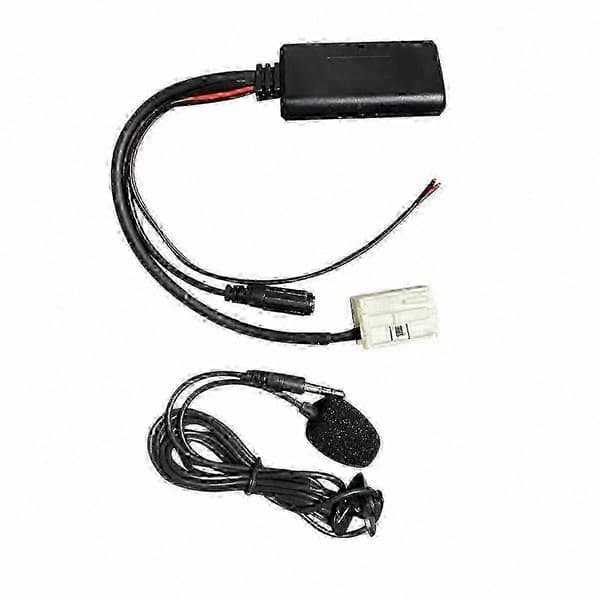 Bluetooth stereoadapter med AUX-kabel for W251 W221 R230 kjøretøy Black