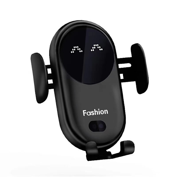 Smart trådløs billader mobiltelefonholder automatisk sensor bilholder