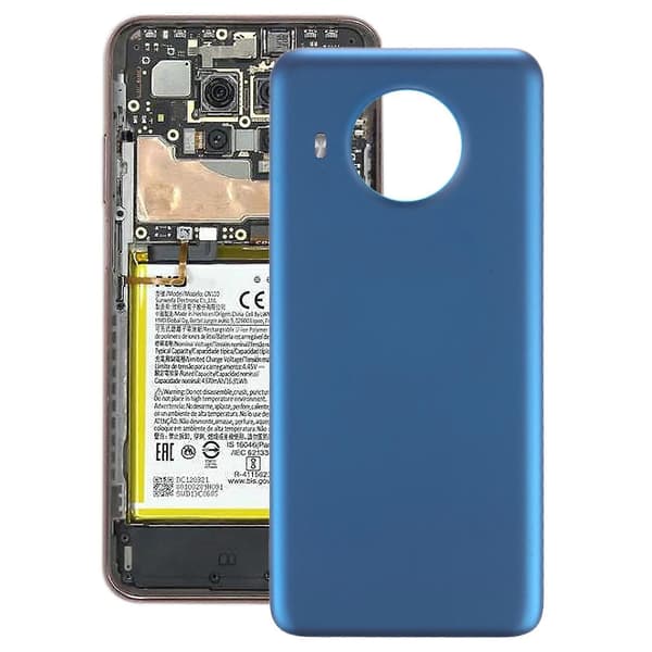 KOMPATIBELt batteribakdeksel til Nokia X20 TA-1341 TA-1344 (blå) Blue