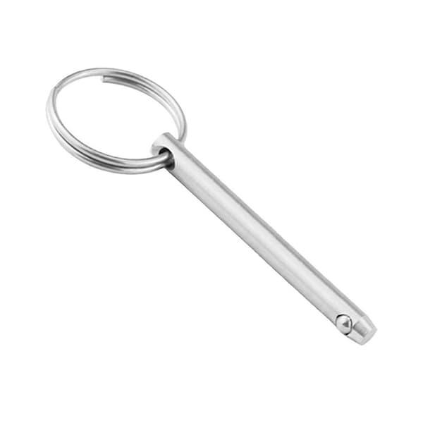 x Quick Release Pin til båddækshængsel Marine Rustfrit Stål 316 5 x 76mmCJY