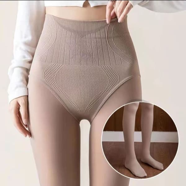 Vinter Strømpebukser Vinter Varme Leggings GRÅ 100G-A GreyCJY Grey en-US