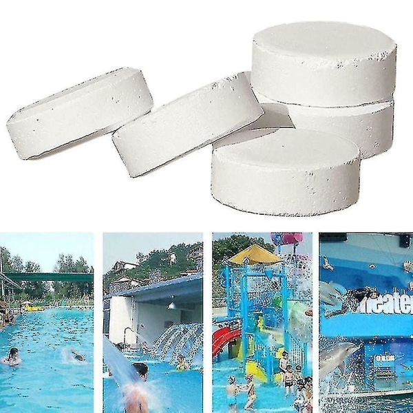 100/200/300 st klortabletter Multifunktions omedelbar desinfektion för poolbadkar Spa 300Pcs