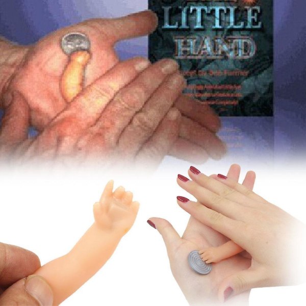 The Little Baby Hand Magician Trick Close Up Magiske rekvisitter Leker Barn~