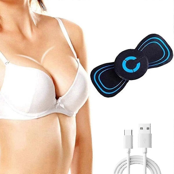 Liftup Ems Brystmassagepude 6 Tilstande Justerbar Formende Massager (2 stk) 1pc