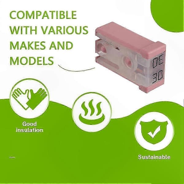 Minislitsäkringssats, 30A 32V, 12-pack för elektriska system i fordon