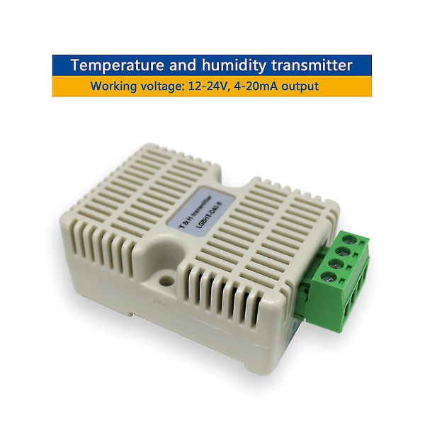 Temperatur- og fuktighetsføler Temperaturdeteksjonssender Sensormodul 4-20mA Signalutgang