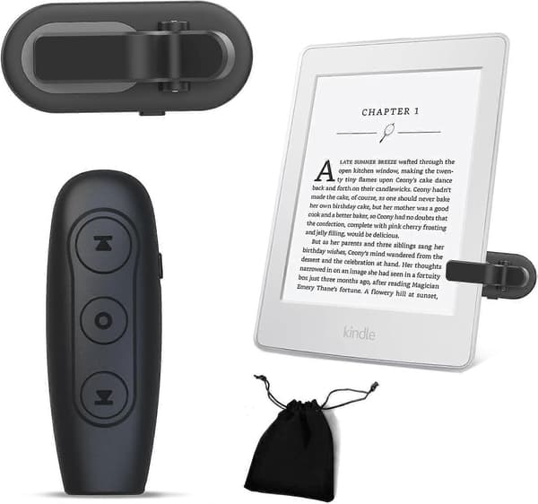 2025 Nyeste sidevender for Kindle Paperwhite Oasis Kobo E-leser, kamerafjernkontroll