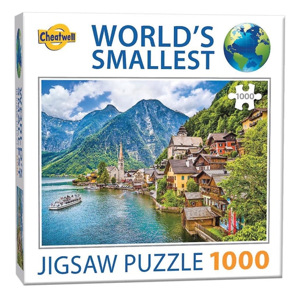 Maailman pienin palapelin - Hallstatt (1000 palaa)