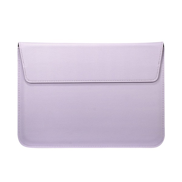 13-tommers laptop-sleeve i imitert skinn, konvoluttveske