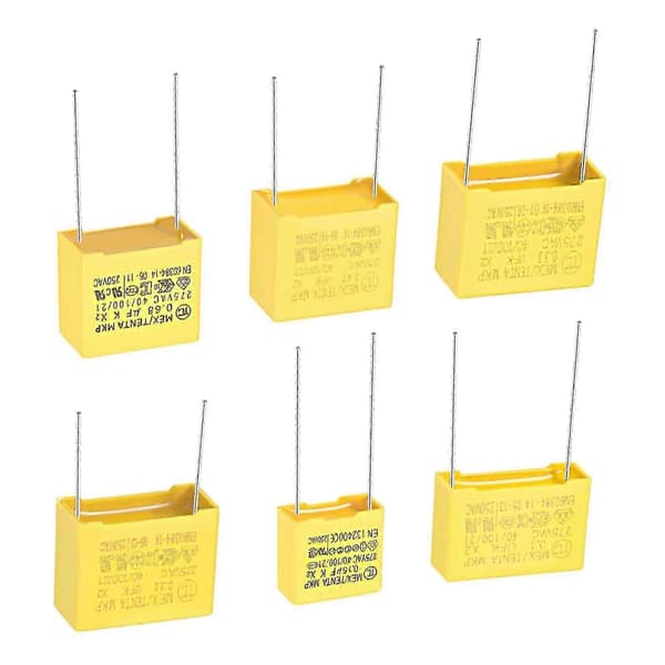 Säkerhetskondensator 0.68uf 275V X2-typ för kretskort 0.68