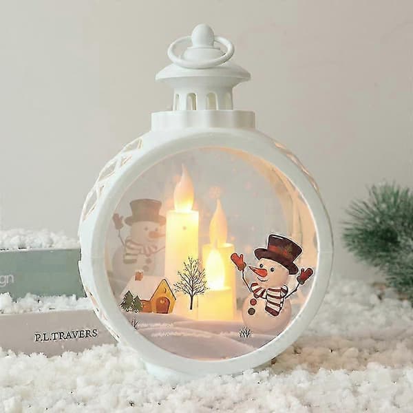 År Jultomte Älg Rund Ljusslinga Jul
