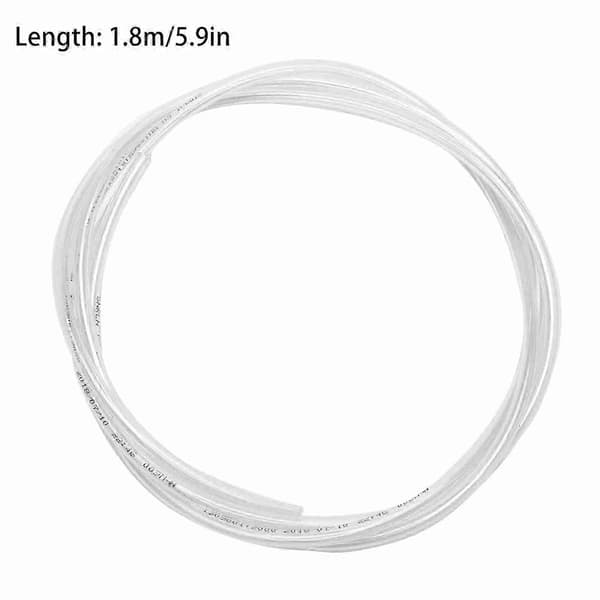 180 cm Klar 4 mm PVC Forrudevaskerslange Rør 5 5