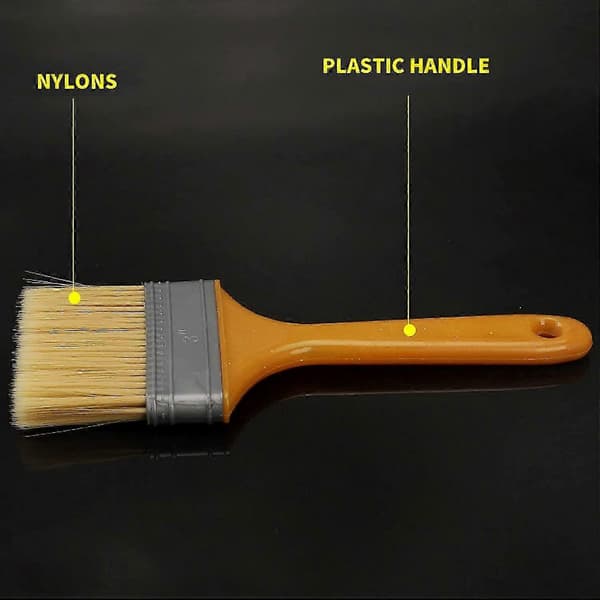 Plasttrådbørster for vegger og tak, 7 størrelser inkludert (1\", 1,5\", 2\", 3\", 4\", 6\", 8\")