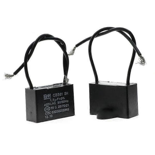 CBB61 Ventilator Startkondensator 1.5UF/450V Style 1