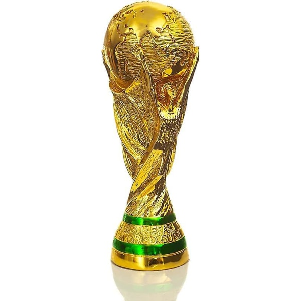 2022 World Cup Soccer Trophy Replica, Soccer Champion League Trophy Replica, Fans Souvenirs, Gaver til Fans Mænd 21cm