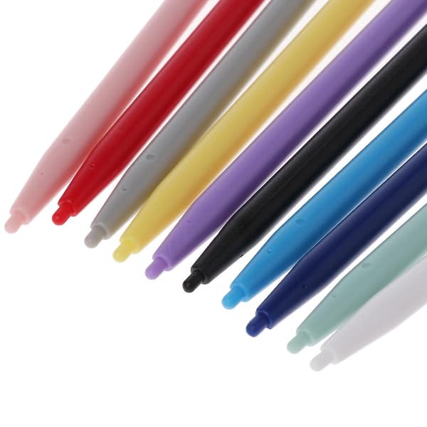 til Touch Screen Stylus Pen Plastik til NDSL 3DS XL til NDS til DS Lite DSL 10 stk Black