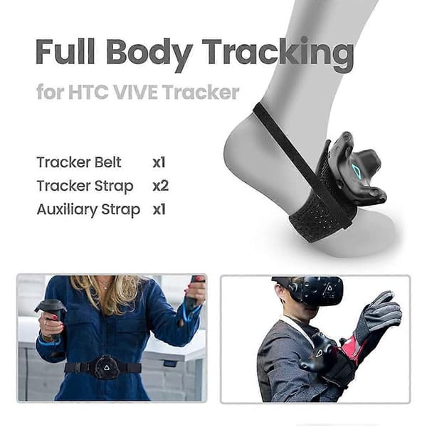 Vive Tracker Bælte Vive Tracker Stropper til System Tracker Pucks, Fuld Krops Tracking Struktur og Opgradering, CJY black