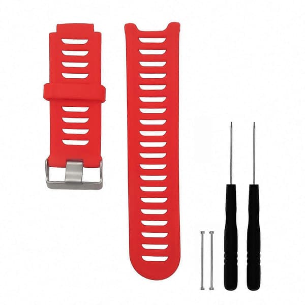 Garmin Forerunner 910XT Silikone Urrem Udskiftningsrem til Garmin Forerunner 910Xt Red