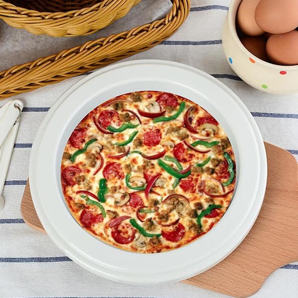 Plastik Pizza Saucing Ring Pizza Forberedelsesværktøjer DIY Pizza til Pizzapande 12 tommer