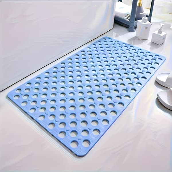 Quick-drying non-slip silicone bathroom mat, with massage ringCJY Gr\u00e5
