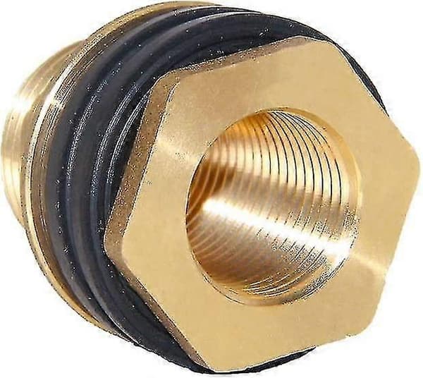 1\" Hun 1-1/4\" Hann Solid Messing Vanntank Kobling Skott Tank Tilpasning